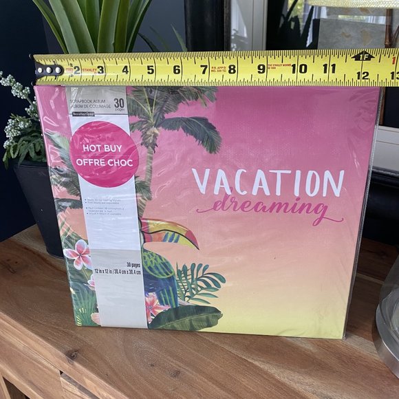 Pink Scrapbook-Photo Album 30 Pages-Vacation - Picture 3 of 5